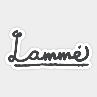 Lammé Sticker